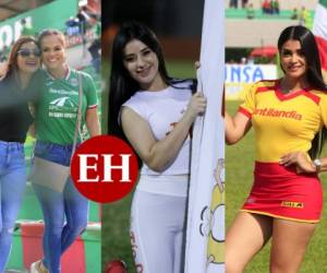 Presentes en el Yankel Rosenthal, estas bellas hondureñas demuestran su pasión por el fútbol. Mira aquí las bellas catrachas que engalanan la jornada 13 del fútbol hondureño. (Fotos: EL HERALDO)