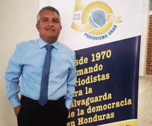 Luis Almendares, periodista asesinado en Comayagua, Honduras. Foto cortesía Facebook