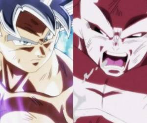 'Dragon Ball Super'. Gokú y Jiren se enfrentan por el destino de sus respectivos universos. Foto captura Toei Animation
