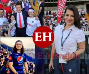 Reconocidos hondureños se dieron cita en la fiesta deportiva del fútbol nacional. Las cámaras de EL HERALDO captaron sus rostros llenos de emoción previo al arranque del duelo Olimpia vs Motagua. Fotos David Romero| Ronal Aceituno| EL HERALDO