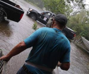 Florence aún ha dejado fuertes lluvias en Carolina del Norte. Foto: Agencia AFP