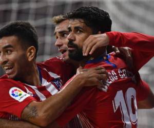 Tras un inicio algo titubeante en la Liga, el Atlético parece haber encontrado la fórmula de la victoria. Foto:AFP