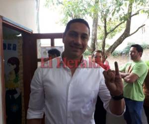 El candidato a alcalde por el Partido Liberal, Osman Aguilar. Foto: Edgar Witty/EL HERALDO