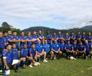 Una imagen de la Selección de Rugby de Honduras que estará jugando este sábado ante Panamá en Tegucigalpa por el Centroamericano Mayor C. Foto: FHR