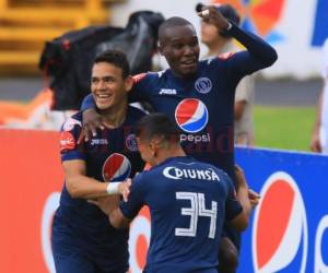 Motagua venció 5-0 a Juticalpa en el estadio Nacional. Foto: Ronal Aceituno / El Heraldo.