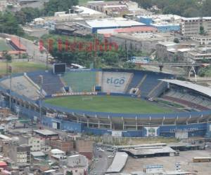Ciertas áreas del Estadio Nacional ya las maneja la Fundefut bajo arrendamiento. Foto: El Heraldo