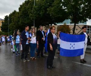 La comunidad de hondureños es una de las más activas. En fechas como el 15 de septiembre se destaca en las calles.