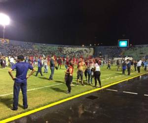 El 17 de agosto murieron cuatro jóvenes como resultado de fuertes enfrentamientos que se registraron afuera del Estadio Nacional. Foto: EL HERALDO.