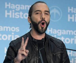 Nayib Bukele, presidente de El Salvador. Foto AFP