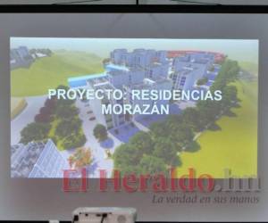 Así tiene estructurado la UCP el proyecto de Residencial Morazán, una vez desocupen todos los predios de Lomas del Diamante. Foto: El Heraldo