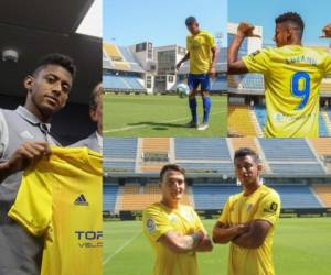 El hondureño fue presentado de manera oficial la mañana de este jueves al Cádiz FC. Choco usará la camiseta con el número 9. Fotos cortesía: www.cadizcf.com