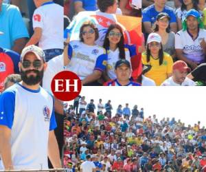 El partido por la jornada 7 de la Liga Nacional de Honduras convocó una gran cantidad de aficionados para presenciar el duelo entre Olimpia y Real de Minas. Fotos: Ronal Aceituno / EL HERALDO