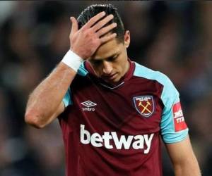 La críticas han sido fuertes para Javier el 'Chicharito' Hernández por su sequía goleadora con el West Ham United.