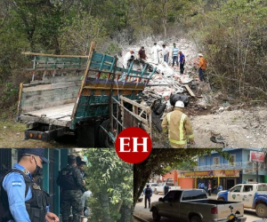 Los hechos violentos y las tragedias que han dejado luto y dolor en familias hondureñas- durante esta semana- resumida en este recuento de imágenes.