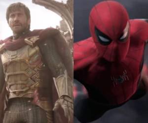 Escenas de la película donde se presenta el nuevo enemigo 'Misterio' y el nuevo traje de Spider Man. (Foto: Captura de pantalla)