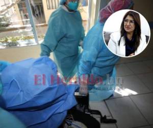 La ministra de Salud aseguró que se seguirán los protocolos internacionales en el caso sospechoso de coronavirus. La mujer permanecerá hospitalizada en el Tórax. Foto: David Romero/EL HERALDO