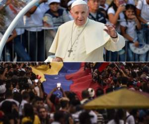 El papa Francisco llegó el miércoles a Panamá para la Jornada de la Juventud. (AFP)
