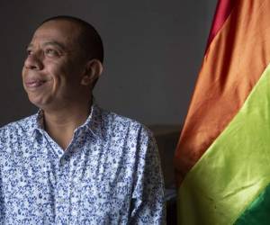 Aldo Dávila Morales, el primer congresista electo abiertamente gay en la historia de Guatemala. Foto: Agencia AP.