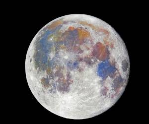 Los cuatro astronautas de Artemis II reportaron a la NASA haber visto destellos de impacto, polvo lunar y hasta distintos colores del satélite natural, colores no perceptibles a simple visto sino mediante un procesamiento especial que resalta la composición mineral de la Luna. ¿De qué se trata esa técnica?