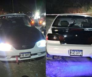 Dos hombres fueron trasladados en un vehículo hasta una calle solitaria de la colonia Cerro Grande, etapa 5, de Tegucigalpa, donde posteriormente fueron atacados a disparos.