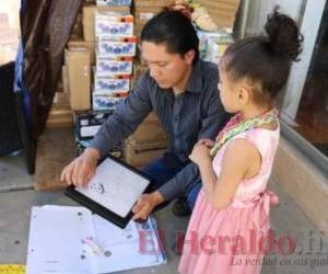 Maynor inició en el año 2011 este proyecto solidario.