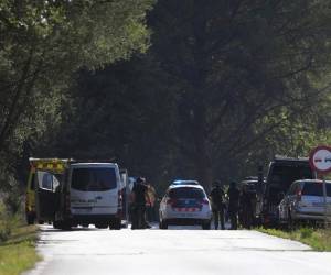 Younes Abouyaaqoub, de 22 años, murió a unos 50 km al oeste de la capital catalana, en una zona escasamente poblada (Foto: Agencia AFP)