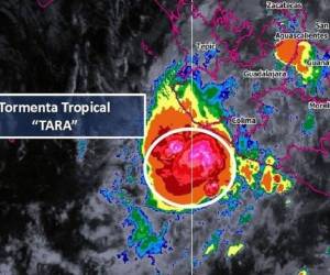 Se estima que descargará 7,5 a 15 centímetros (tres a cinco pulgadas) de lluvia en las costas de Michoacán, Colima y Jalisco. Foto: Twitter