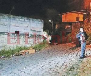 Los cuerpos de los amigos quedaron separados uno del otro. Foto: EL HERALDO