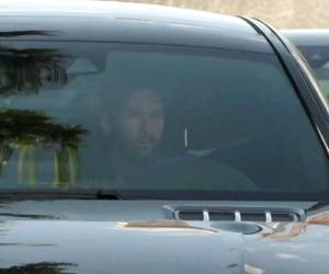 El argentino fue visto conduciendo en la Ciudad Deportiva Joan Gamper durante la tarde de este lunes. Foto: AFP