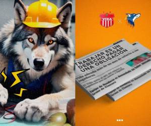 Lobos UPNFM y Vida han calentado la final por no descender en las redes sociales con polémicos posteos.