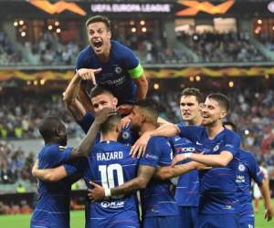 Chelsea se proclamó campeón de la Champions League al vencer 4-1 al Arsenal. Foto: AFP