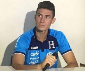 Esdras Padilla jugador de la Selección de Honduras (Foto: Twitter de @Musasdelbalon)