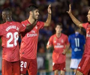 Vinicius Junior y Marco Asensio condujeron la victoria de los de Casa Blanca. Foto/AFP