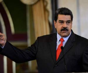 Nicolás Maduro, presidente de Venezuela. Foto AFP