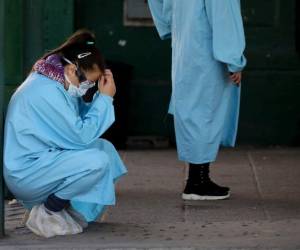 México, con 6.875 contagios y al menos 546 muertos, espera el pico de la pandemia entre el 8 y el 10 de mayo. AP.