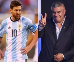 El presidente de la Asociación del Fútbol Argentino reveló que sostuvo una conversación con Lionel Messi, quien dijo que cree que seguirá en la selección. Foto: Agencia AFP