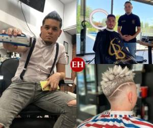 El compatriota se ha convertido en uno de los mejores barberos de Madrid. Foto: El Heraldo