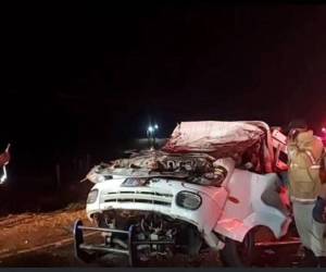 Dos personas muertas fue el saldo que dejó un accidente de tránsito en la carretera hacia Olancho. Aquí los detalles.