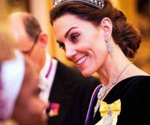 Kate Middleton usó joyas antiguas de la realeza. Foto: Instagram