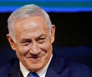 El primer ministro israelí logró la ventaja ante las acusaciones de corrupción. Foto AFP