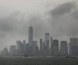 Así luce Nueva York debido al huracán Florence en Estados Unidos. Foto: Agencia AFP