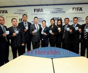 Foto de archivo de la certificación de árbitros FIFA en Honduras. Foto: El Heraldo