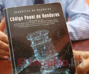 Seis días han transcurrido de la entrada en vigencia del nuevo Código Penal en Honduras. Foto: Archivo