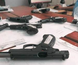 El objetivo de las autoridades es que se tenga un número real de armas de uso comercial en Honduras.