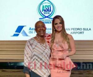 El premio fue recibido por Margarita Valle en Indonesia en representación de Aeropuertos de Honduras.
