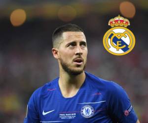 Hazard es uno de los principales objetivos en el mercado de traspasos del Real Madrid. Foto: AFP