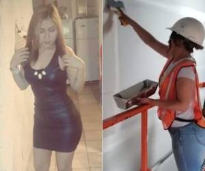 Fátima Díaz es una hondureña de 27 años de edad, quien se dedica al rubro de la construcción en Baltimore, Estados Unidos. Foto: Facebook
