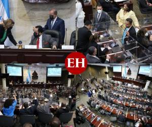 Tras haberse solucionado la crisis, las bancadas de los partidos políticos regresaron este martes al Hemiciclo Legislativo para sesionar.