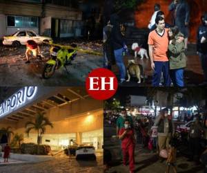 Un fuerte sismo de 7,1 grados Richter sacudió varias zonas en México durante la noche del martes. El epicentro del movimiento telúrico tuvo lugar en la localidad de Los Órganos de San Agustín, en el estado de Guerrero. Pánico, destrucción y zozobra fueron algunas de las imágenes que dejó el sismo que despertó la preocupación en la población mexicana casi cuatro años después del terremoto de 2017. Fotos: AFP | AP