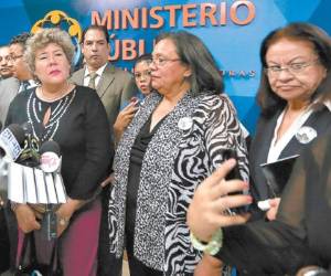 Los miembros de la Alianza por la Paz y la Justicia se presentaron ayer ante las autoridades del Ministerio Público para saber cómo van los avances en las investigaciones de actos irregulares.